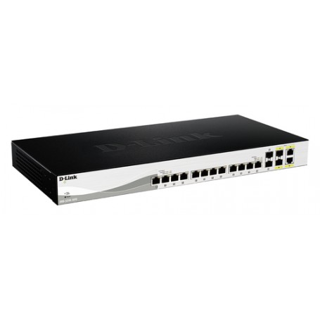 D-Link DXS-1210-16TC switch di rete Gestito L2 10G Ethernet (100/1000/10000) Nero (DXS-1210-16TC)