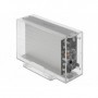 DeLOCK 42624 contenitore di unità di archiviazione Box esterno HDD/SSD Trasparente 2.5/3.5" (42624)
