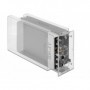 DeLOCK 42624 contenitore di unità di archiviazione Box esterno HDD/SSD Trasparente 2.5/3.5" (42624)