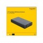 DeLOCK 42612 contenitore di unità di archiviazione Box esterno HDD Nero 3.5" (42612)