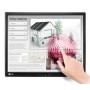 LG 17MB15T-B monitor touch screen 43,2 cm (17") 1280 x 1024 Pixel Single-touch Multi utente Nero (17MB15T-B.AEU)