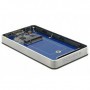 DeLOCK 42594 contenitore di unità di archiviazione Box esterno SSD Nero, Argento M.2 (42594)