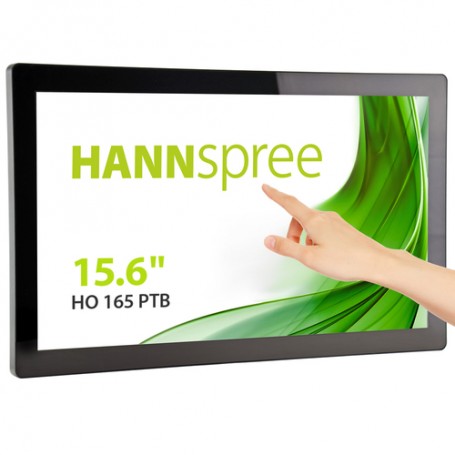 Hannspree Open Frame HO165PTB visualizzatore di messaggi 39,6 cm (15.6") LED Full HD Nero Touch screen (HO165PTB)