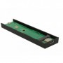 DeLOCK 42597 contenitore di unità di archiviazione Box esterno SSD Nero M.2 (42597)