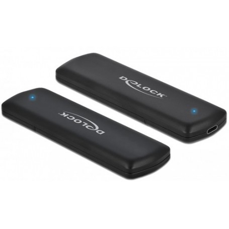 DeLOCK 42615 contenitore di unità di archiviazione Box esterno SSD Nero M.2 (42615)