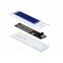DeLOCK 42620 contenitore di unità di archiviazione Box esterno SSD Blu M.2 (42620)
