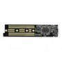DeLOCK 42620 contenitore di unità di archiviazione Box esterno SSD Blu M.2 (42620)