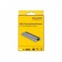 DeLOCK 42001 contenitore di unità di archiviazione Box esterno SSD Argento M.2 (42001)