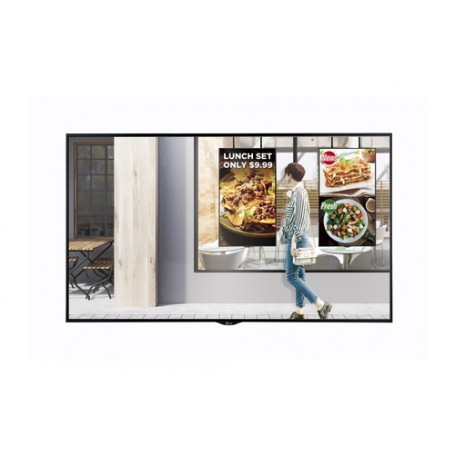 LG 49XS2E-B visualizzatore di messaggi Pannello piatto per segnaletica digitale 124,5 cm (49") LED Full HD Nero  (49XS2E-B.AEUZ)