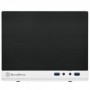 Silverstone SG13 Mini Tower Nero, Bianco (SST-SG13WB-Q)