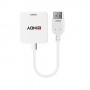 Lindy 38146 cavo e adattatore video HDMI tipo A (Standard) DisplayPort Bianco (38146)