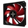 Xilence XPF80.R.PWM Case per computer Ventilatore 8 cm Nero, Rosso (XF040)