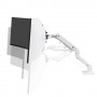 Ergotron HX Series 45-647-216 supporto da tavolo per Tv a schermo piatto 124,5 cm (49") Morsa Bianco (45-647-216)