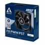 ARCTIC F8 PWM PST Case per computer Ventilatore 8 cm Nero 1 pz (ACFAN00204A)