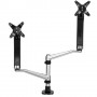 StarTech.com Supporto per Doppio Monitor con bracci articolati - Impilabile - Assemblaggio Tool-Less (ARMDUAL30)