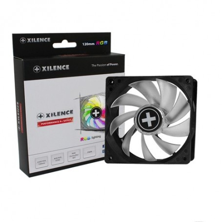 Xilence XPF120RGB-SET Case per computer Ventilatore 12 cm Nero (XF061)