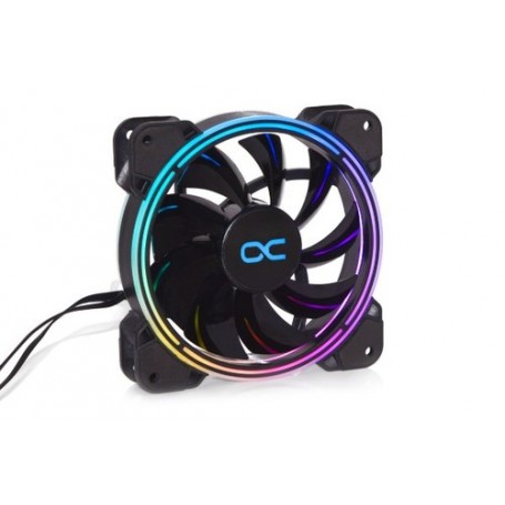 Alphacool Eiszyklon Aurora LUX PRO 2 Digital RGB Case per computer Ventilatore 12 cm Nero (24808)