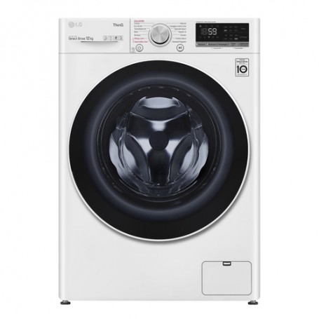 LG F4WV512S0E Lavatrice Intelligente AIDD 12kg Vapore TurboWash 1400 Giri/min Carica frontale Classe B (F4WV512S0E)