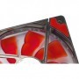 Inter-Tech L-12025 Case per computer Ventilatore 12 cm Nero, Rosso (88885413)