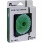 Inter-Tech L-12025 Case per computer Ventilatore 12 cm Nero, Verde (88885414)