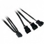 Inter-Tech RS-04 RGB Case per computer Ventilatore 12 cm Nero (88885481)