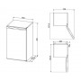 Smeg FF08FW congelatore Libera installazione 63 L F Bianco (FF08FW)