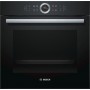 Bosch Serie 8 HBG633NB1 forno 71 L 3600 W A+ Nero (HBG633NB1)