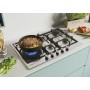 Candy CHG7WLWPX Acciaio inossidabile Da incasso 75 cm Gas 5 Fornello(i) (33801915)