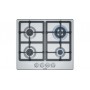 Bosch Serie 4 PGH6B5B90 piano cottura Acciaio inossidabile Da incasso Gas 4 Fornello(i) (PGH6B5B90)