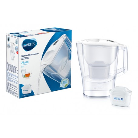Brita Caraffa filtrante per acqua Aluna da 2,4l - 1 filtro MAXTRA+ incluso (1039157)