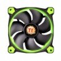 Thermaltake Riing 12 Case per computer Ventilatore 12 cm Nero, Verde (CL-F055-PL12GR-A)