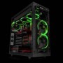 Thermaltake Riing 12 Case per computer Ventilatore 12 cm Nero, Verde (CL-F055-PL12GR-A)