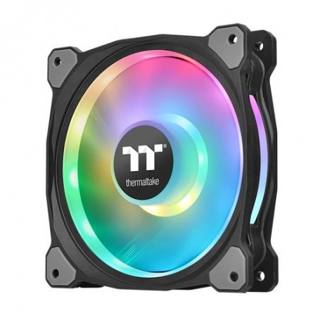 Thermaltake Riing Duo 12 RGB Premium Edition Case per computer Ventilatore 12 cm Nero (CL-F073-PL12SW-A)