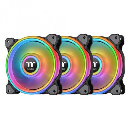 Thermaltake Riing Quad 14 RGB Case per computer Ventilatore 14 cm Nero (CL-F089-PL14SW-A)
