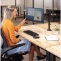 Fellowes Reflex 81,3 cm (32") Morsa Nero (8502501)