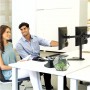 Fellowes 8043701 supporto da tavolo per Tv a schermo piatto 81,3 cm (32") Libera installazione Nero (8043701)