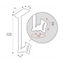 ITB OM26073 Supporto per display espositivi 76,2 cm (30") Nero (AMOM06073)