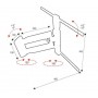 ITB OM06167 Supporto TV a parete 139,7 cm (55") Nero (OM06167)