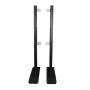 Nilox AMPE1485PR Supporto TV a parete 2,03 m (80") Nero (AMPE1485PR)
