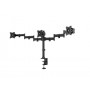 Multibrackets 3385 supporto da tavolo per Tv a schermo piatto 68,6 cm (27") Morsa/Bullone di ancoraggio Nero (MB3385)