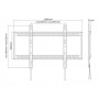 Multibrackets 8823 Supporto TV a parete 2,54 m (100") Nero (MB8823)