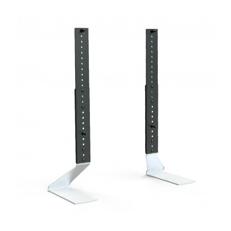 Erard FIT-UP XL Supporto TV a parete 165,1 cm (65") Nero, Argento (ER035310)