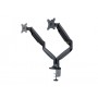 Multibrackets 3286 supporto da tavolo per Tv a schermo piatto 68,6 cm (27") Morsa Nero, Argento (MB3286)