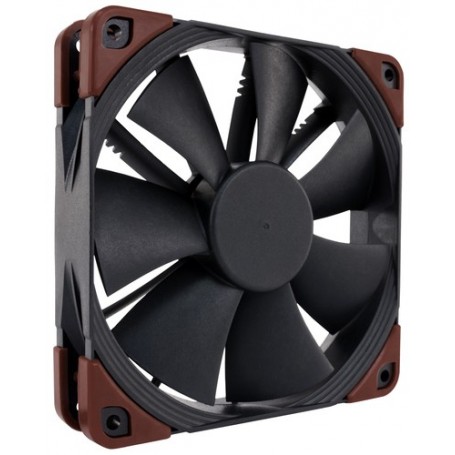 Noctua NF-F12 INDUSTRIALPPC-2000 IP67 PWM Case per computer Ventilatore 12 cm Nero, Marrone (NF-F12 INDUSTRIALPPC-2000 IP67)