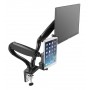 CTA Digital PAD-2AMT supporto da tavolo per Tv a schermo piatto 68,6 cm (27") Bullone di ancoraggio Nero (PAD-2AMT)