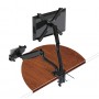CTA Digital PAD-2AMT supporto da tavolo per Tv a schermo piatto 68,6 cm (27") Bullone di ancoraggio Nero (PAD-2AMT)