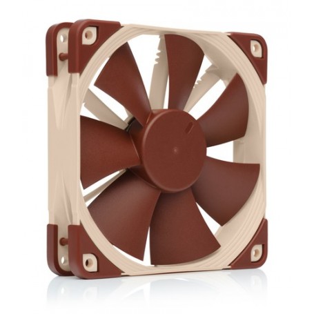 Noctua NF-F12 Case per computer Ventilatore 12 cm Beige, Marrone (NF-F12 5V PWM)
