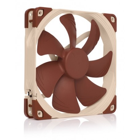 Noctua NF-A14 Case per computer Ventilatore 14 cm Beige, Marrone (NF-A14 5V PWM)