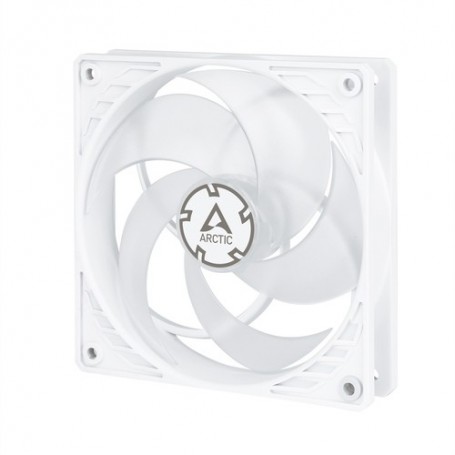 ARCTIC P12 PWM PST Case per computer Refrigeratore 12 cm Trasparente, Bianco (ACFAN00132A)
