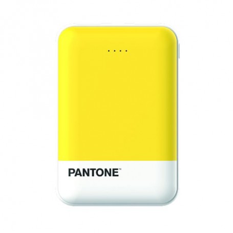 Pantone Pocket batteria portatile Polimeri di litio (LiPo) 5000 mAh Giallo (PT-PB5000Y1)
